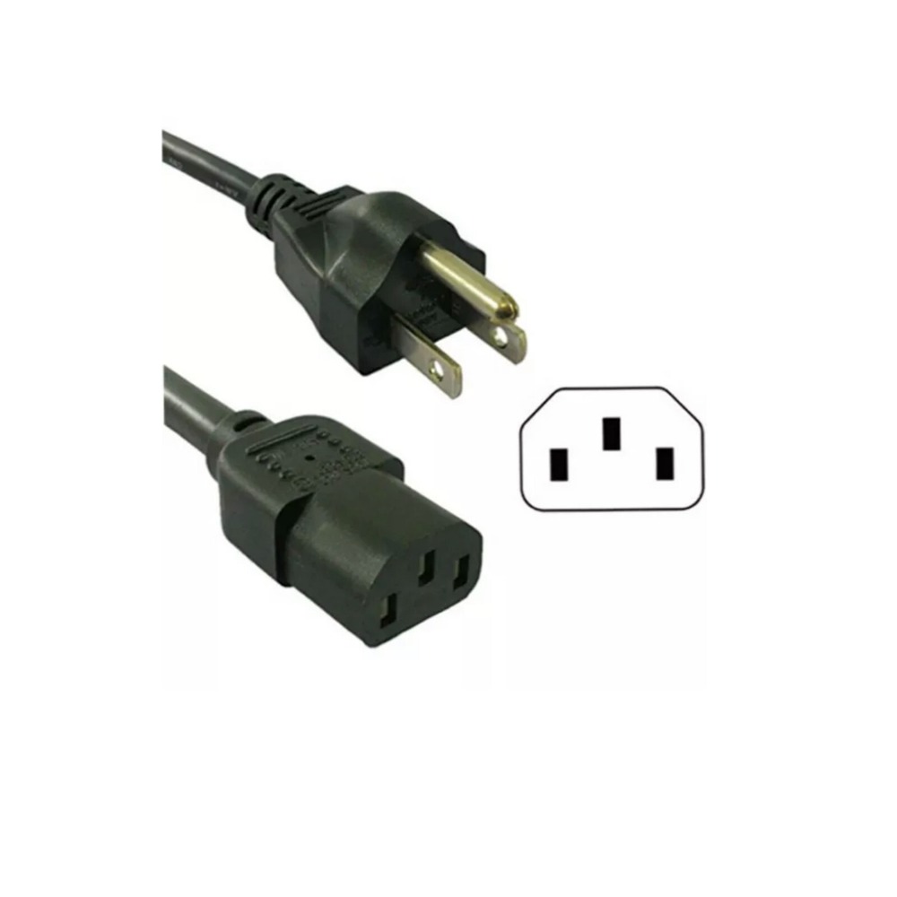 Power Cord for Vizio TV Model VL420M 6 ft 3-Prong - Picture 6 of 9